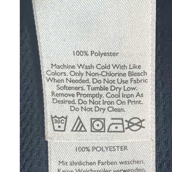 Eddie Bauer Textured Scoop Neck Top, Quarter Length Sleeve, Blue, Large - Picture 8 of 11